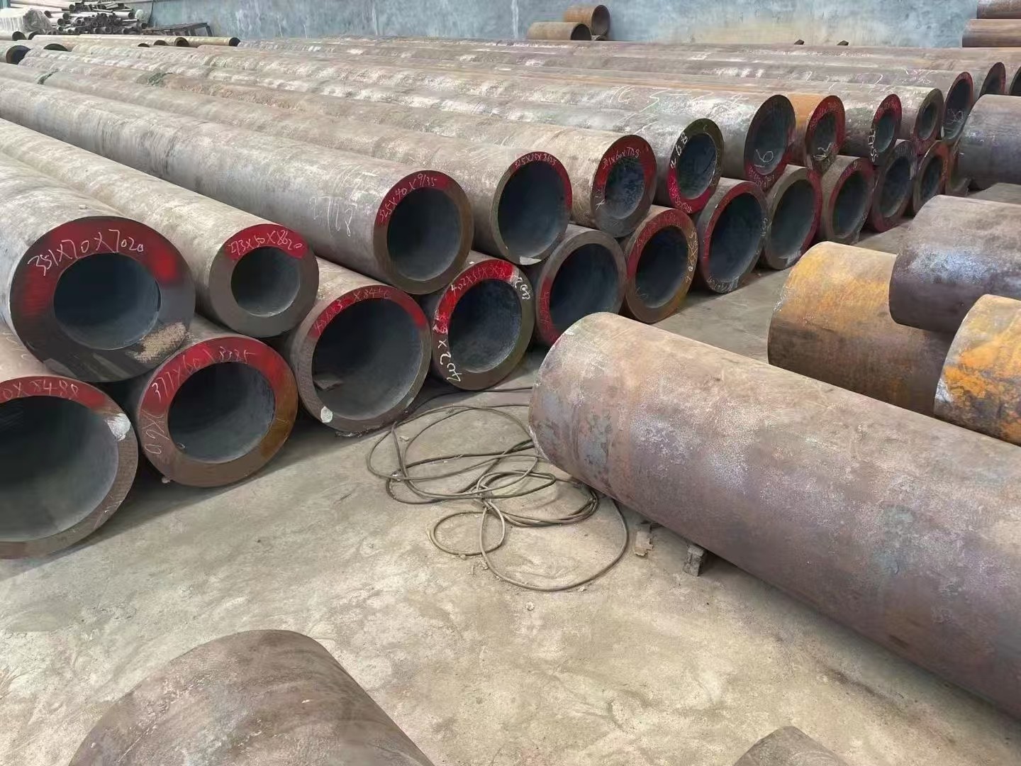 百色市无缝钢管切割定尺切割加工光亮精密无缝钢管 - 排名